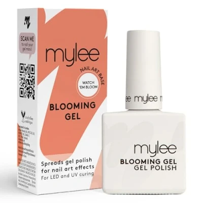 Image of Mylee Blooming Gel 10ml, Spreads Polish for Watercolour Nail Art Marble, Tortoiseshell &amp; Floral Effects, UV/LED Manicure Salon Home Use Long Lasting Easy to Apply (Blooming Gel, 10ml)