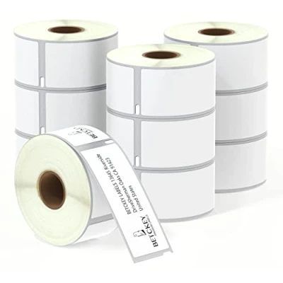 Image of BETCKEY Compatible with Dymo 99012, 36mm x 89mm, 10 Rolls 260 Address Labels, for LabelWriter: 310 320 330 Turbo 400 Twin Duo 450 SE450
