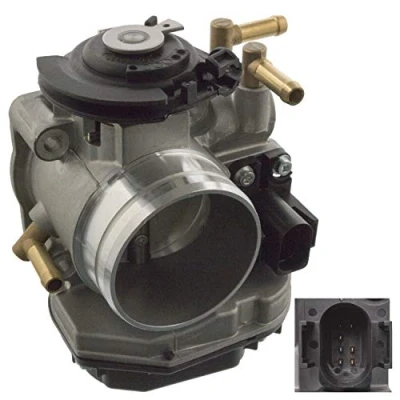 Image of 06A133064M, 6A133064M Throttle FEBI BILSTEIN 107029 VOLKSWAGEN: Golf 4, SEAT: Leon I Hatchback, AUDI: A3 Hatchback