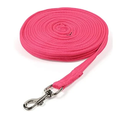 Image of Shires Wessex Soft Feel Lunge Line 8m Pink