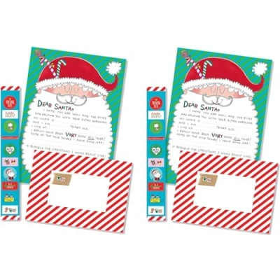 Image of Rachel Ellen Letter to Santa 2 Pack SANTA5
