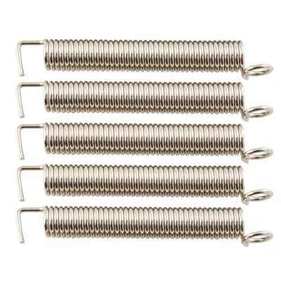 Image of Wilkinson Metal Noiseless Tremolo Springs for Fender Squier Strat ST Stratocaster Electric Guitar, Nickel(Set of 5)