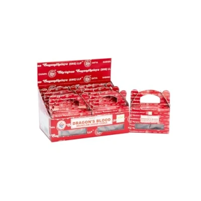 Image of Attitude Clothing Satya Dragon&#039;s Blood Backflow Dhoop Cones