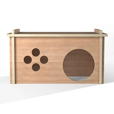 Image of The Hutch Company Rat, Gerbil, Hamster, Chinchilla, Small Animal Nesting Bed Box