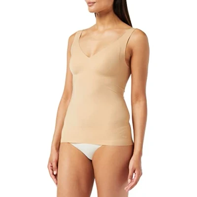 Image of Sloggi Undershirt, Women&#039;s, Size: 30A C. 32A/B, Beige