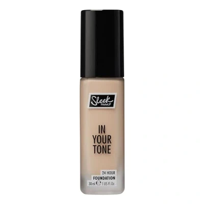 Image of Sleek MakeUP in Your Tone 24 Hour Foundation, Medium Buildable Coverage 30 Shades, Semi Matte Flawless Finish, 3C, 30ml