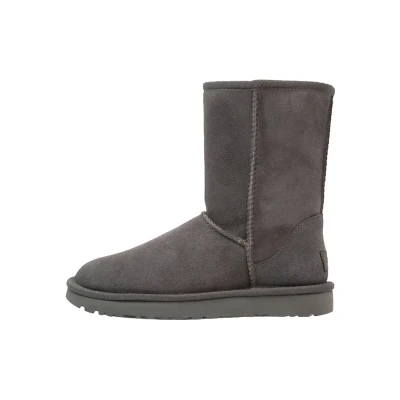 Image of UGG Classic Short ankle boots, Women&#039;s, Size: 8, Grey Sheepskin
