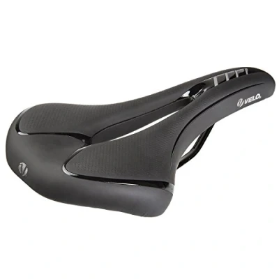 Image of Velo Unisex Adult Fit Athlete FC Saddle For Bicycle Black, Large