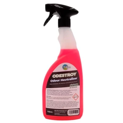 Image of Odestroy Odour Neutraliser Spray, 750ml, Eliminates Bad Odours, Vanilla Fragrance