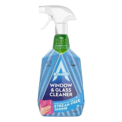 Image of Astonish Window &amp; Glass Cleaner With Lemon Oil 750ml