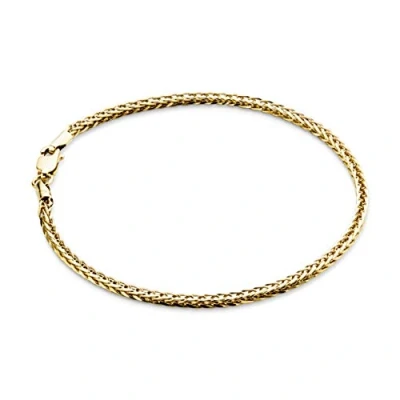 Image of Orovi Woman Bracelet 9 ct / 375 Yellow Gold with Chain