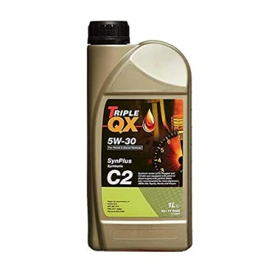 Image of Triple QX 521776052 SynPlus 1L Engine Oil 1 Litre 5W30 C2 Fully Synthetic