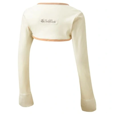 Image of ScratchSleeves Stay on Scratch Mitts for Itchy Children Cream/Cappuccino 5 6y