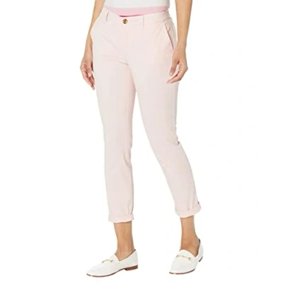 Image of Tommy Hilfiger Women&#039;s Hampton Chino Pant Solid Underpants, Ballerina Pink, 10