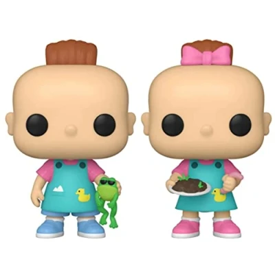 Image of Funko POP! Television: Rugrats Phillip DeVille 2 Pack Phil &amp; Lil Amazon Exclusive Collectable Vinyl Figure Gift Idea Official Merchandise Toys for Kids Adults TV Fans