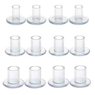 Image of High Heels Clear Protectors 6 Pairs (12 Pieces) 3 Sizes Shoes Heel Protecting Savers Weddings Outdoor, Anti Slip Stop Sinking Grass, Replacement Tip Caps for &amp; Stiletto