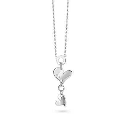Image of Orphelia WoMens 925 Sterling Silver Necklace ZK 2754 One Size