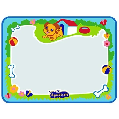 Image of Aquadoodle Little Puppy Water Doodle Mat (48 x 36 cm), Mess Free Colouring Baby Mat, Educational Toy for Toddlers and Children, Suitable Babies Boys Girls Aged 12 Months+ E72448