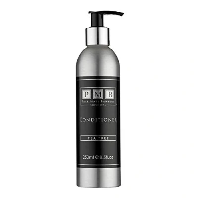 Image of Pall Mall Barbers, Finest Hair Care for Men Since 1896 Tea Tree Conditioner 250ml Mens Itchy and Flaking Scalp Hydrating Soft Silky Finish