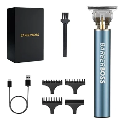 Image of Barberboss Beard Trimmer and Cordless Hair Clipper Men: Precision Haircut Trimmer, Detail for Beard, Complete Men&#039;s Grooming Kit