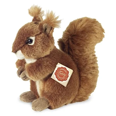 Image of Teddy Hermann 90818 Squirrel 6,7&quot;/17 cm, Soft Toy, Plush Toy