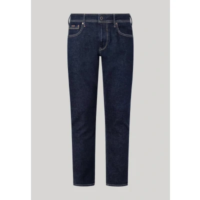 Image of Pepe Jeans Tapered Fit, Men&#039;s, Size: 34x32, Denim
