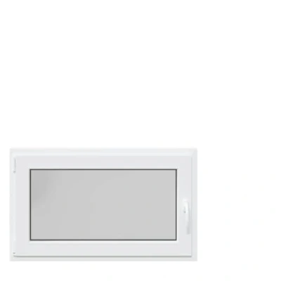 Image of vidaXL RISOR Basement Window 100x50 cm Tilt &amp; Turn Egress White PVC Frame with Triple Glazing for Insulation