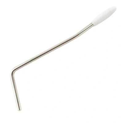 Image of Wilkinson WVC 5mm Push in Style Tremolo Arm Whammy Bar Vibrato for Strat Electric Guitar, Nickel with White Tip