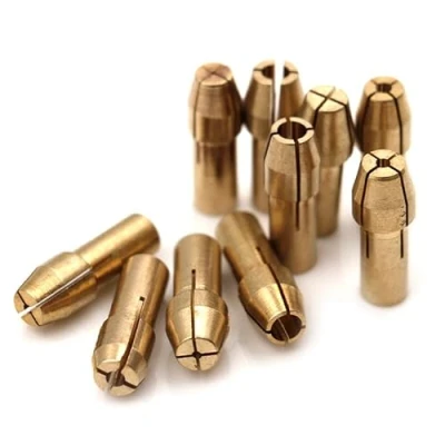Image of 10Pcs/Lot Drill Chucks Adapter 0.5mm 3.2mm for Mini Chuck Micro Collet Brass Power Rotary ToolNice Processed
