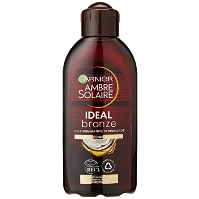Image of GARNIER Ambre Solaire Huile Bronzante Intense aux senteurs de COCO SPF2 200ml