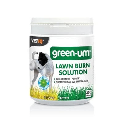 Image of Mark And Chappell Ltd VetIQ Green UM Lawn Burn Solution, one size, MCH0140