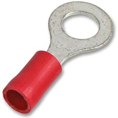 Image of Pro Power ST1 6.0 Ring Crimp Terminal, Red, mm, 25A, Pack of 100