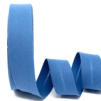 Image of Byetsa Antique Blue 30mm Polycotton Bias Binding on a 25m Roll