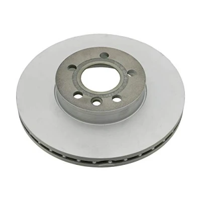 Image of YM211125BA Brake disc FEBI BILSTEIN 26118 Front Axle 300mm 26mm 5 Hole 112mm internally vented Coated VOLKSWAGEN: TRANSPORTER 4, 4 Bus