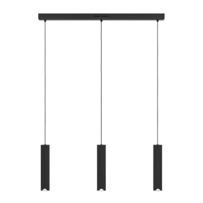 Image of EGLO connect LED pendant light Balamorta Z, 3 bulb, black