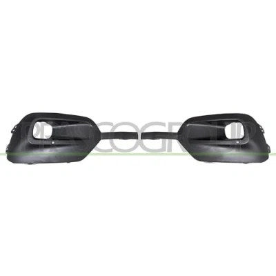 Image of 39165893 Bumper Grill PRASCO OP9122135 with hole(s) for fog lights Left Front, Right Front