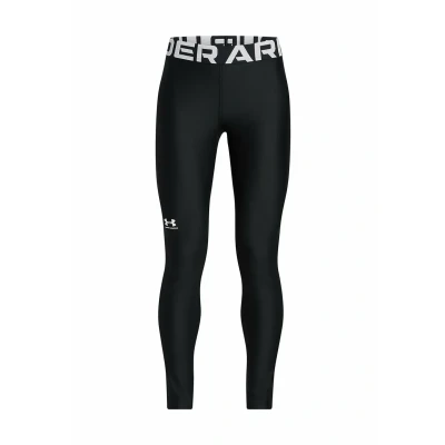 Image of Under Armour Girl&#039;s HG Legging Pants Black