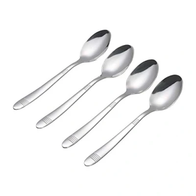 Image of Callyne Set of 12 Dessert Spoon, Small Spoon Stainless Steel