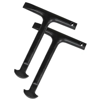 Image of Faithfull FAIMHK125D Manhole Keys (Pair) 125mm D Type