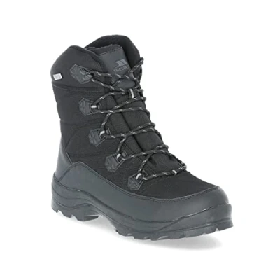 Image of Trespass Zotos, Mens Snow Boots, Black (Black), 6 (40 EU)