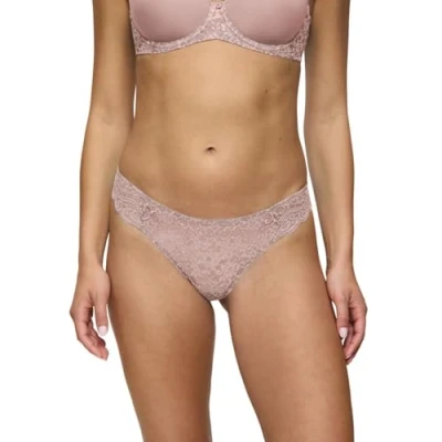 Image of Triumph Amourette Hipster String Thong, Women&#039;s, Size: 8, Mauve rose