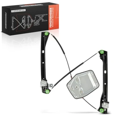 Image of Frankberg Electric Window Regulator Without Motor Front Right Compatible with Golf MK V Hatchback 2003 2008 Estate 2009 J.e.t.t.a III Saloon 2005 2010 Replace# 1K5837462