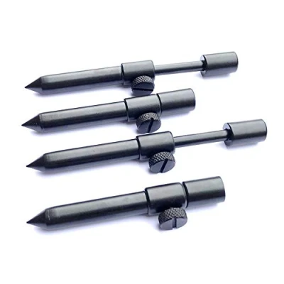 Image of 10 15cm Short Black Carp Coarse Ali Aliminium BankSticks Bank Sticks Fishing (2)