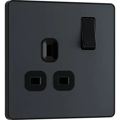 Image of BG Electrical Evolve Single Switched Power Socket