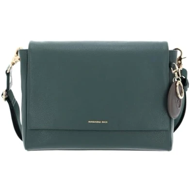 Image of Mandarina Duck Women Mellow Leather Bag, Dark Forest, Taglia Unica