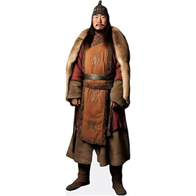 Image of Genghis Khan (Fur) Life Size Cutout