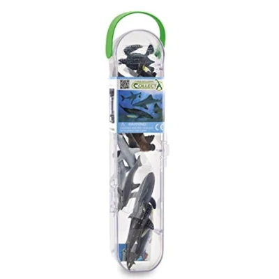 Image of CollectA Marine animals set mini 12 pieces 7 1 cm