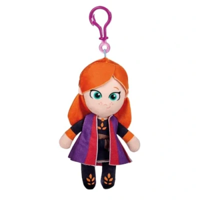 Image of Whitehouse Leisure Frozen 2 Gift Quality Super Soft Plush Toy 5&quot; Keyclip Anna