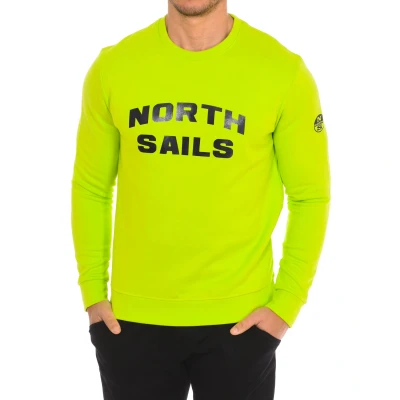 Image of North Sails 9024170 453 men&#039;s Sweatshirt in Green