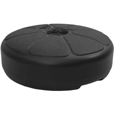 Image of vidaXL Umbrella Base Sand/Water Filled 15 L Black